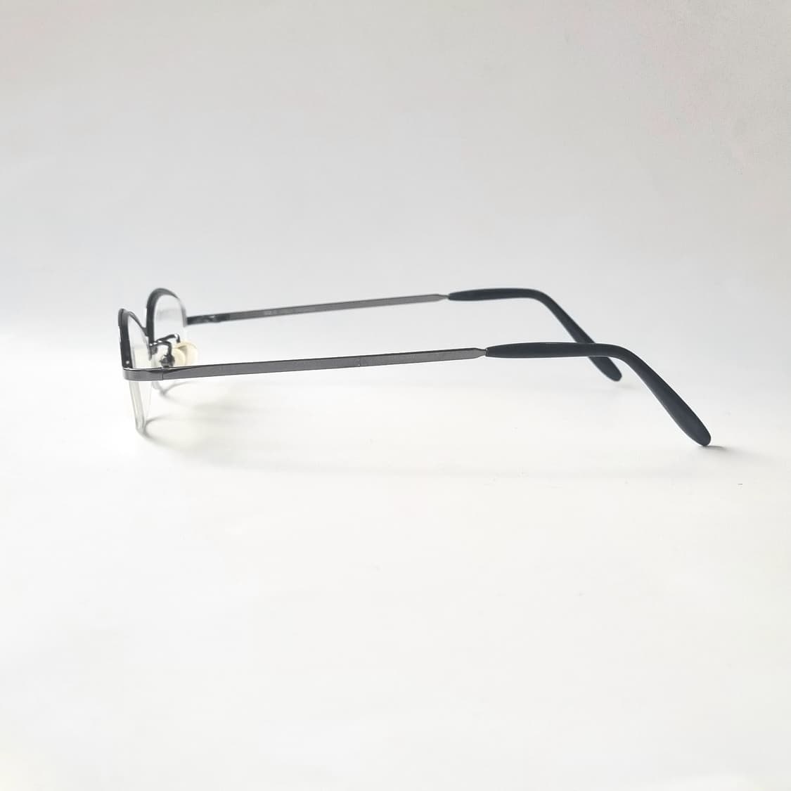 데드스탁 빈티지 독특한 디자인 반무테 안경테  491 상품이미지4