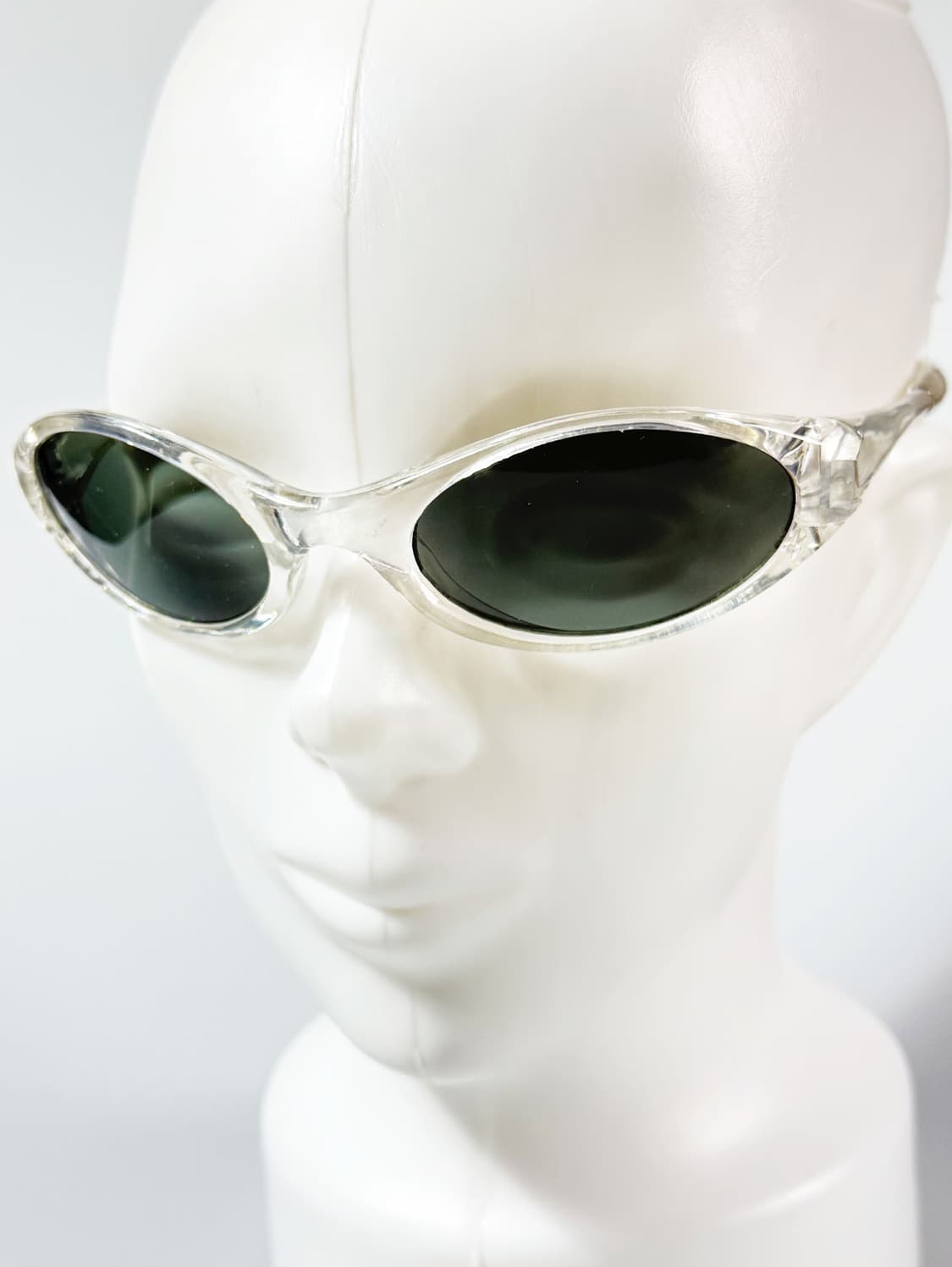 90s OXYGEN 오벌 랩 어라운드 빈티지 선글라스 상품이미지8