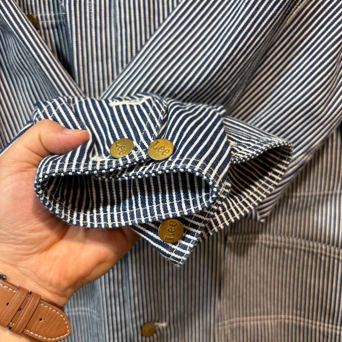 [M] Lee 리 빈티지 히코리 워크 자켓 상품이미지3