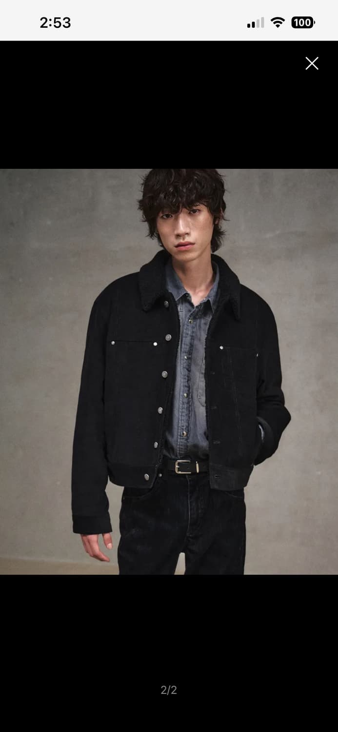 엘무드 코듀로이 쉐르파 트러커 자켓 상품이미지2