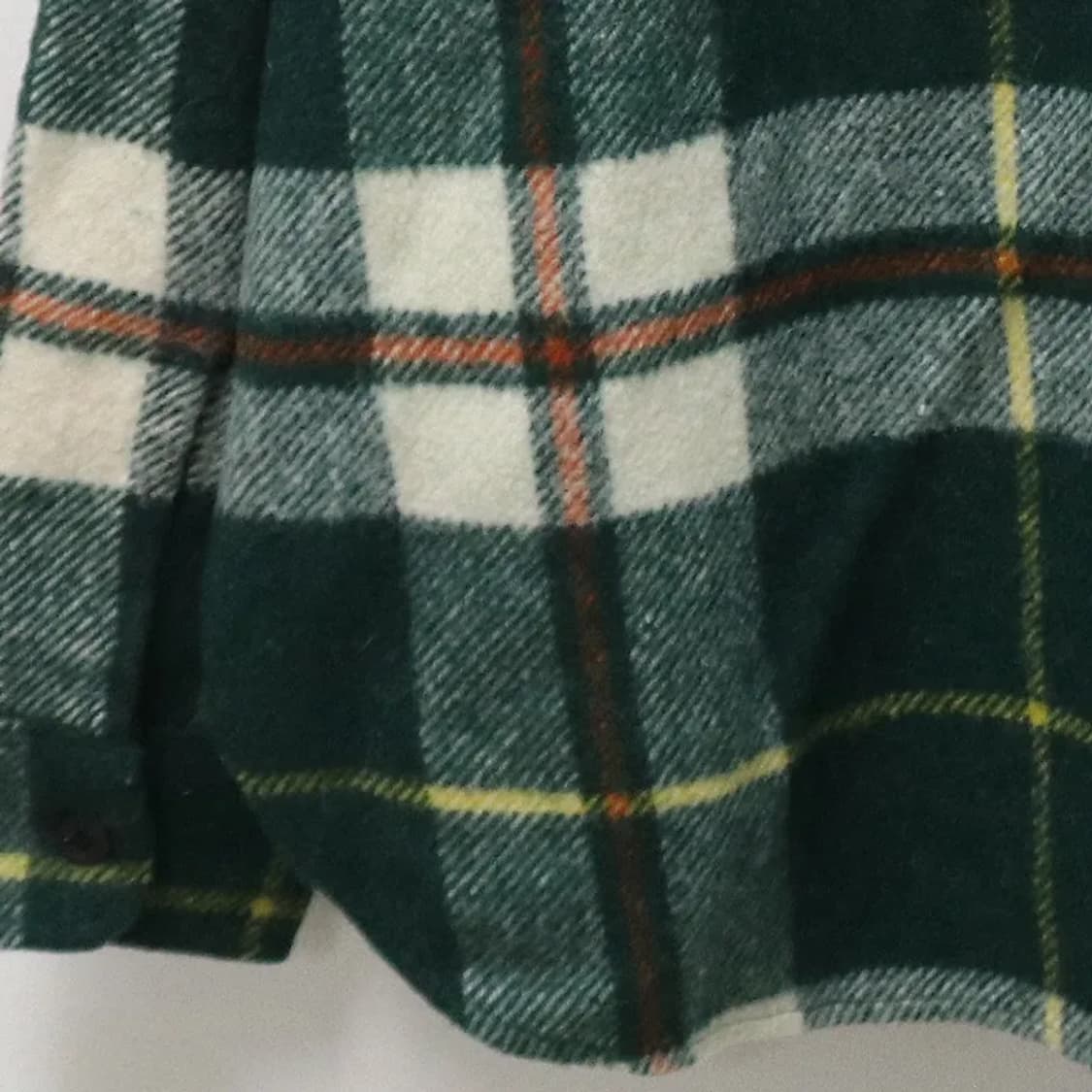 70'S MONTGOMERY WARD 울 체크 셔츠 62143 상품이미지7