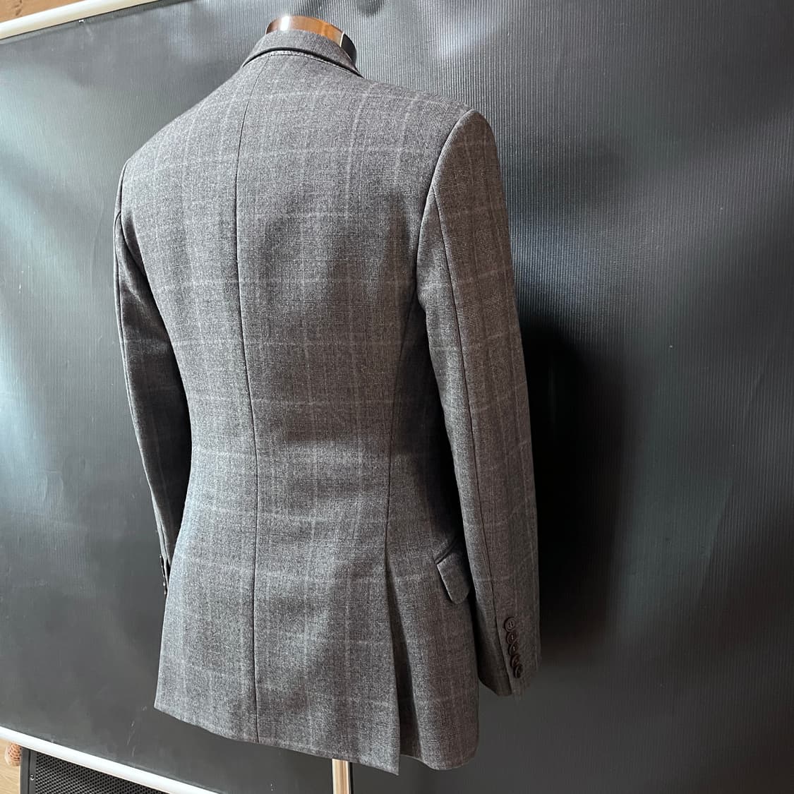 XS) 폴 스미스 Made in Italy 글랜체크 테일러드 자켓 상품이미지3