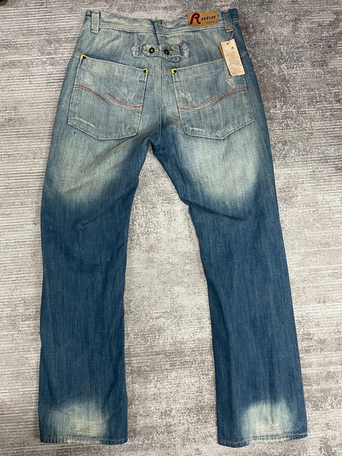 90s REPLAY 빈티지에이징 데님 상품이미지5