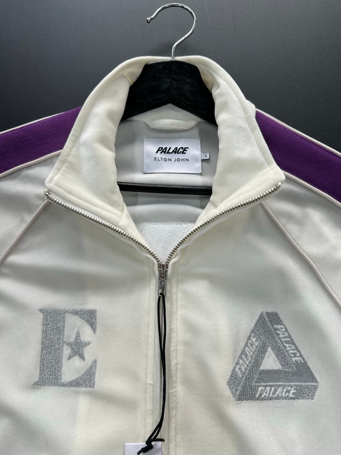 팔라스 x 엘튼 존 22SS 벨루어 져지 트랙자켓 데드스탁 상품이미지7