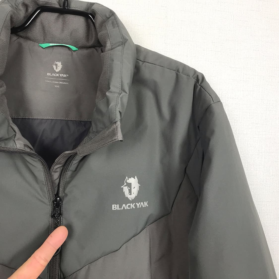 블랙야크 윈드스토퍼 덕다운 경량 패딩 점퍼 남성105 상품이미지3