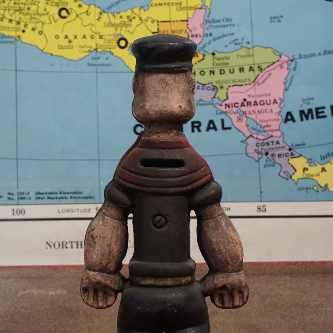 1960년 뽀빠이 주철 코인 뱅크 상품이미지7