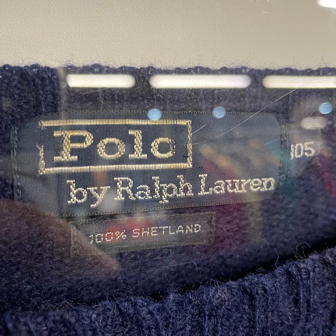 90s 폴로 랄프로렌 라운드 울 니트 일경물산 상품이미지8