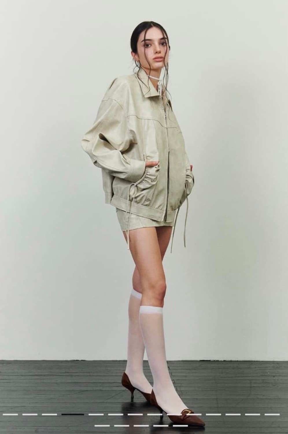 페인오어플레져 레더자켓 상품이미지1