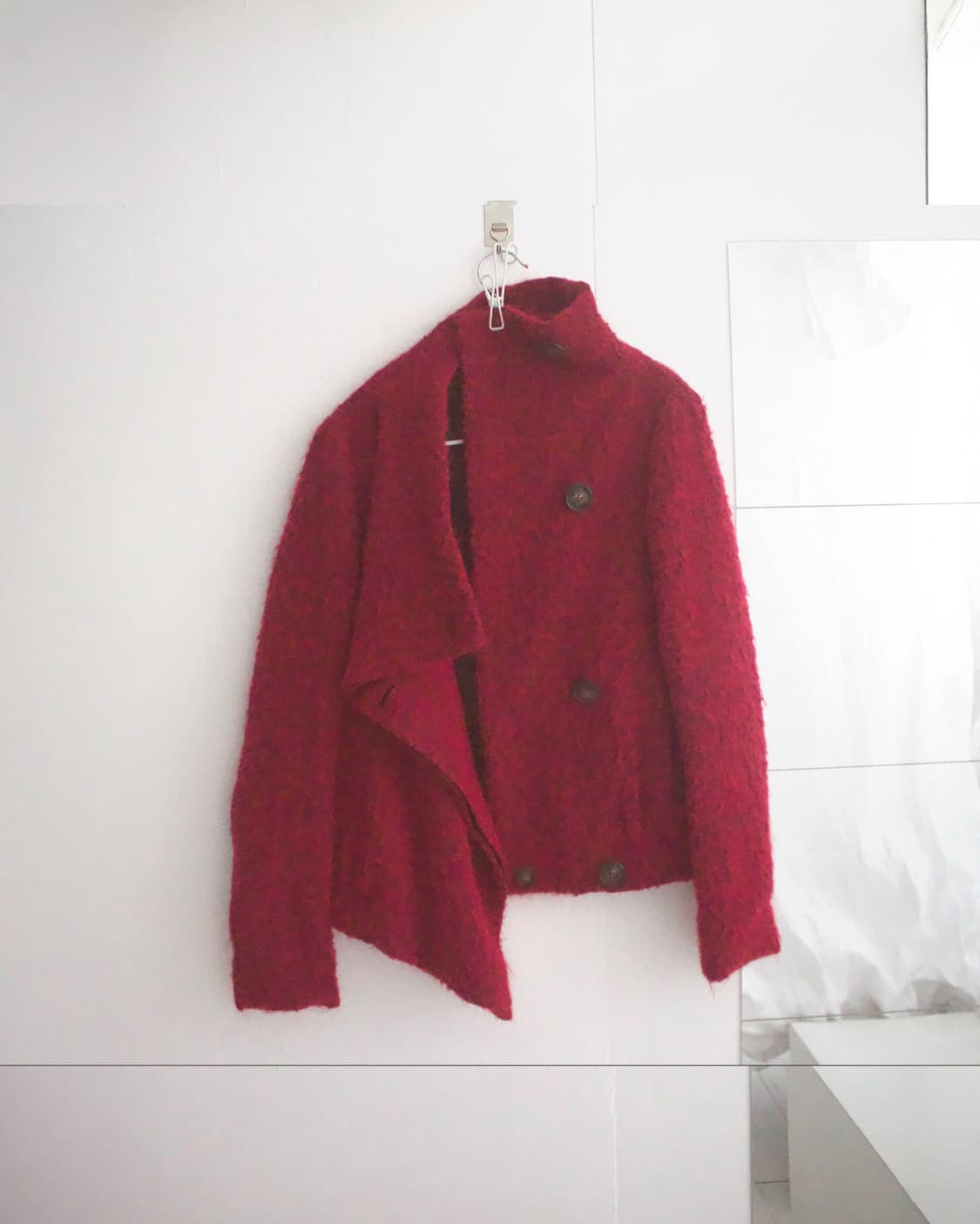 mohair wool knit jacket  상품이미지4