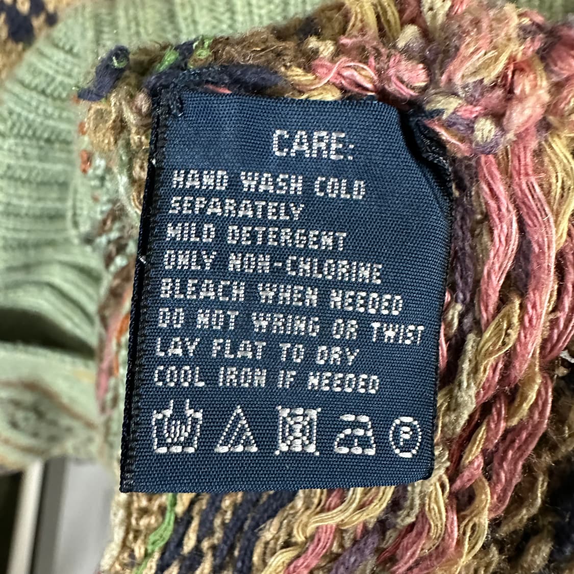 빈티지 랄프로렌 페어아일 롱 가디건 상품이미지4