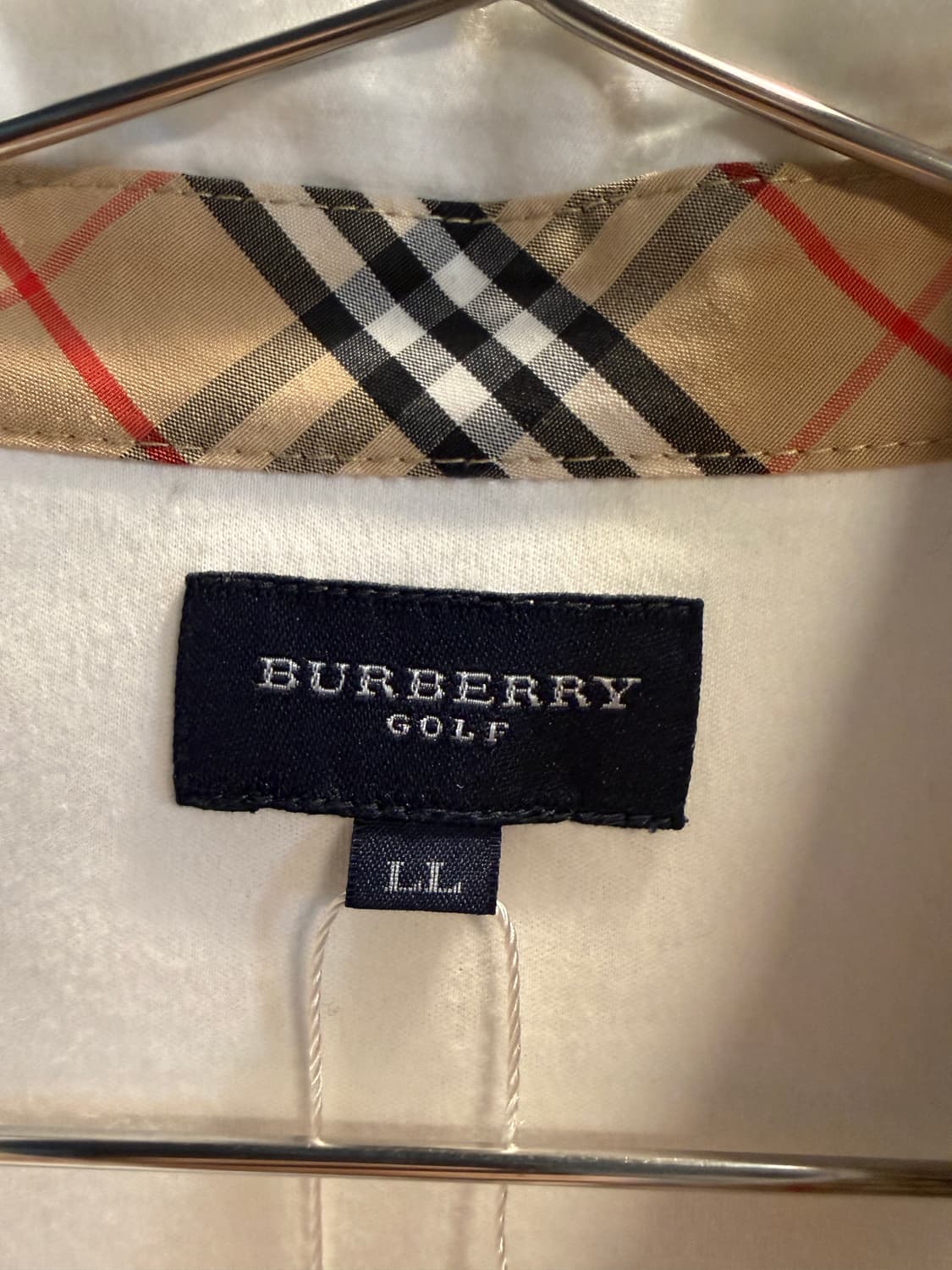 버버리 골프 실드 로고 긴팔 티셔츠 여성55-66 상품이미지4