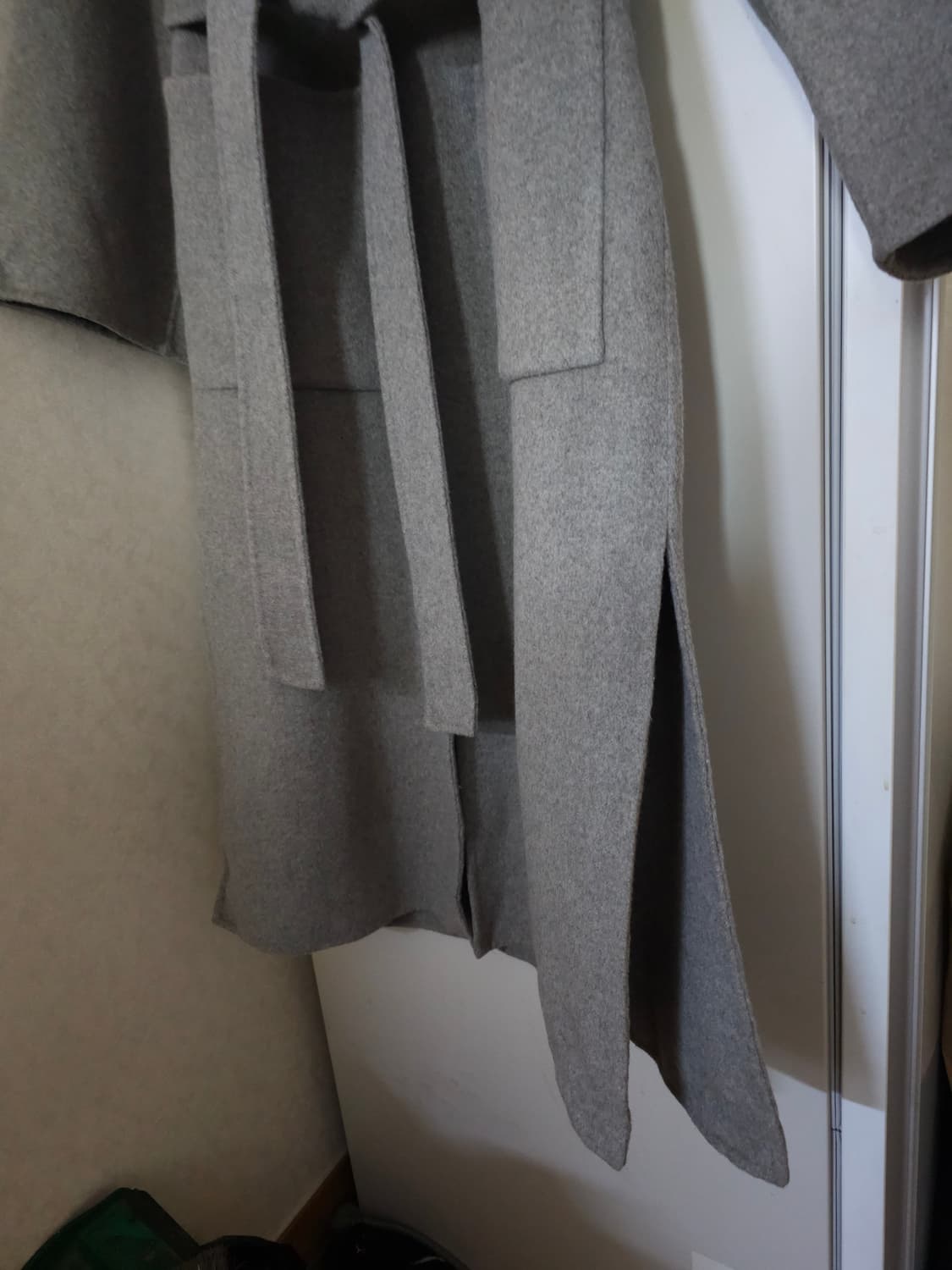 GIOVEDI 울 캐시미어 핸드메이드 롱코트 상품이미지3