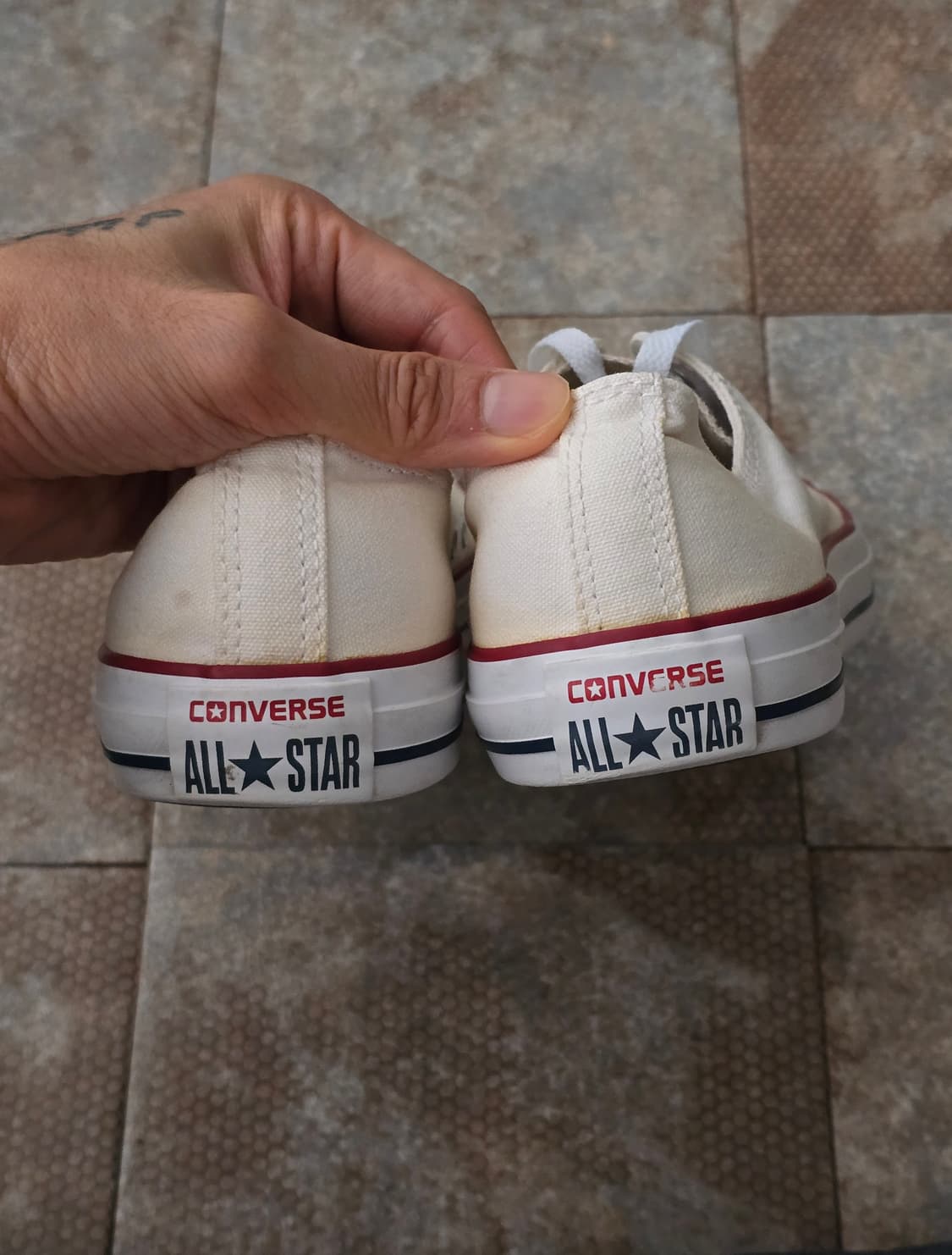 (270)컨버스 척테일러 올스타 로우 화이트 상품이미지9