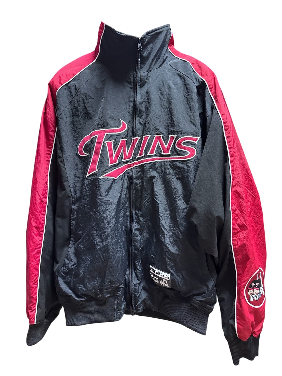 빠더너스 x LG 트윈스 더그아웃 자켓 ver.2 레드 XL 상품이미지2