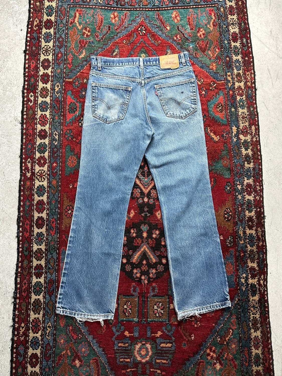 00's USA Made 빈티지 리바이스 517 부츠컷 상품이미지4