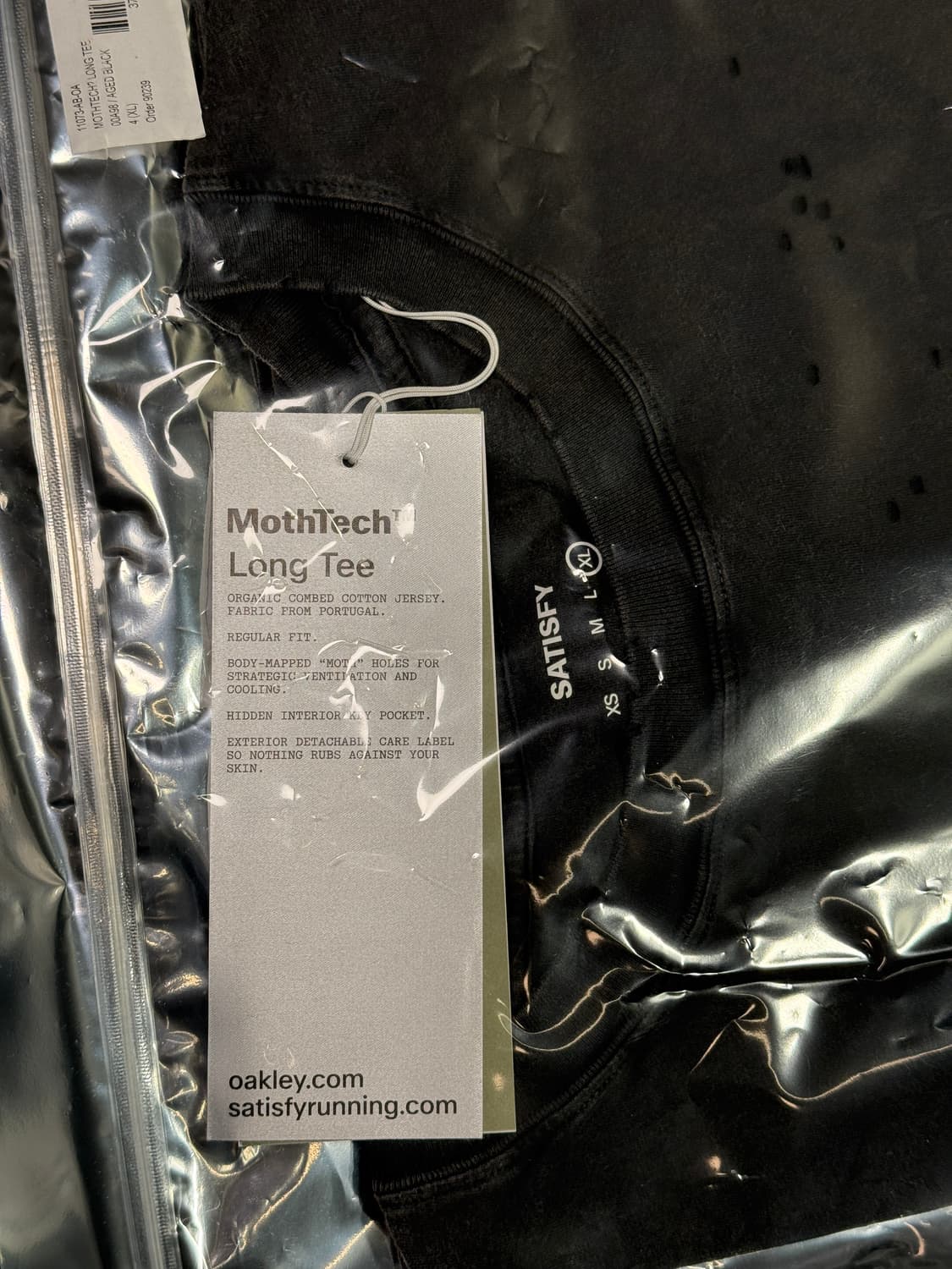 새티스파이x오클리 모스테크 롱 티셔츠 상품이미지8