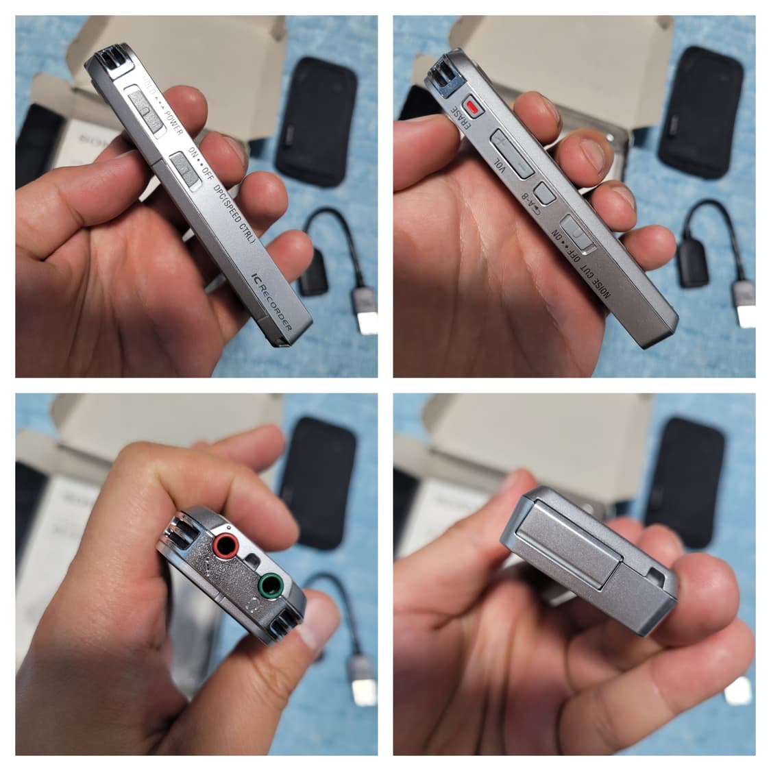 소니 IC 보이스레코더 UX523F 4GB 상품이미지7