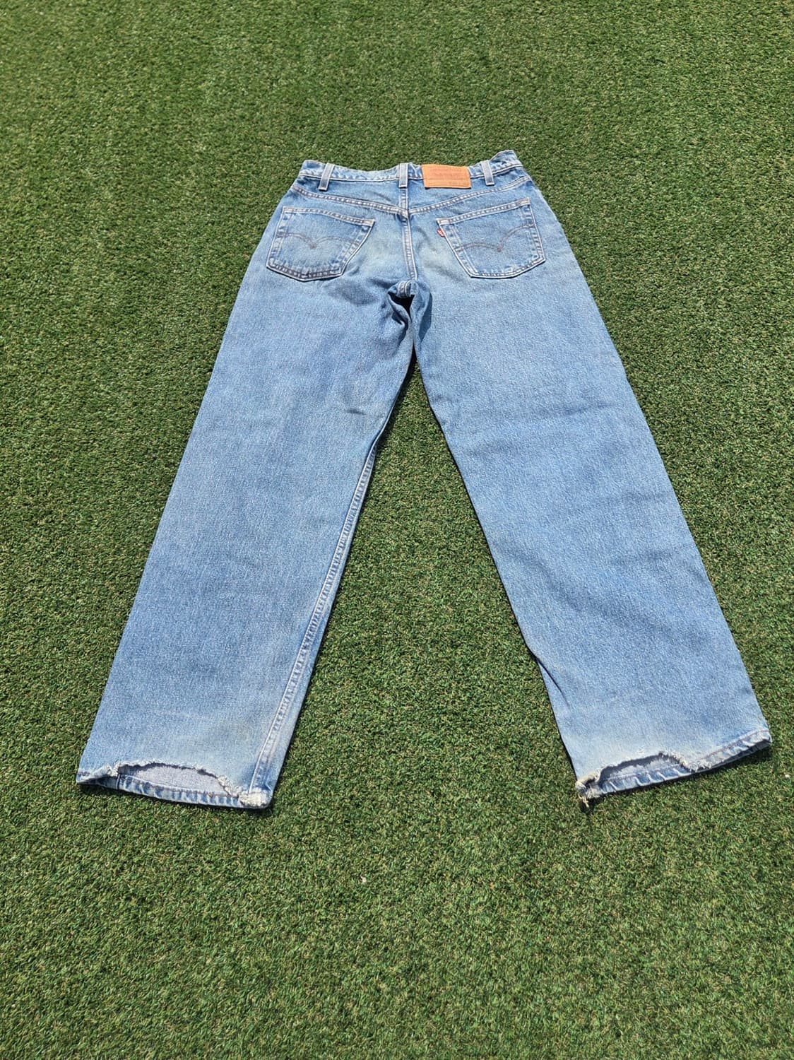 90's levi's 567 extra wide leg jeans 상품이미지3