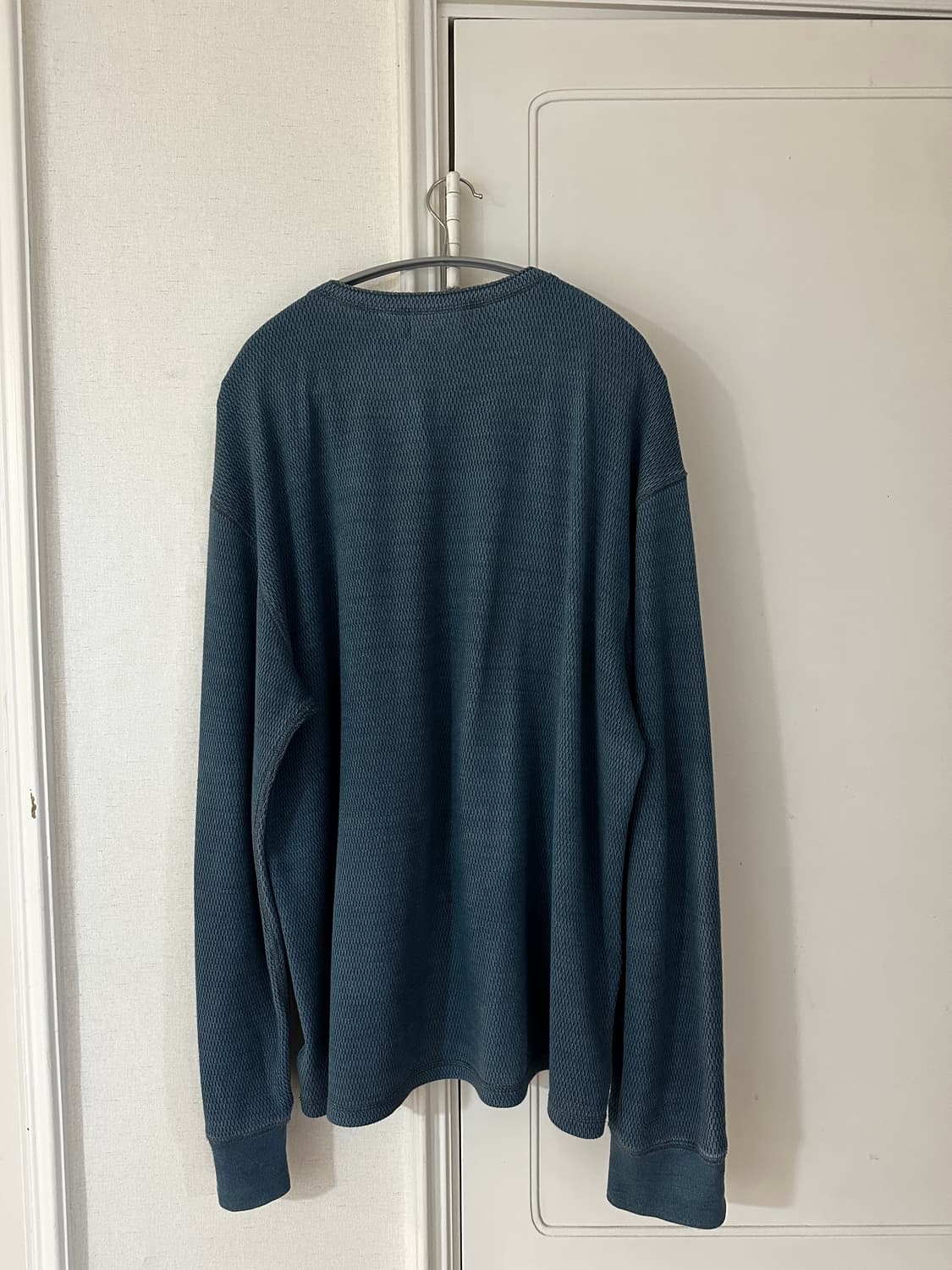 더블알엘 인디고 자카드 헨리넥 xl 상품이미지3