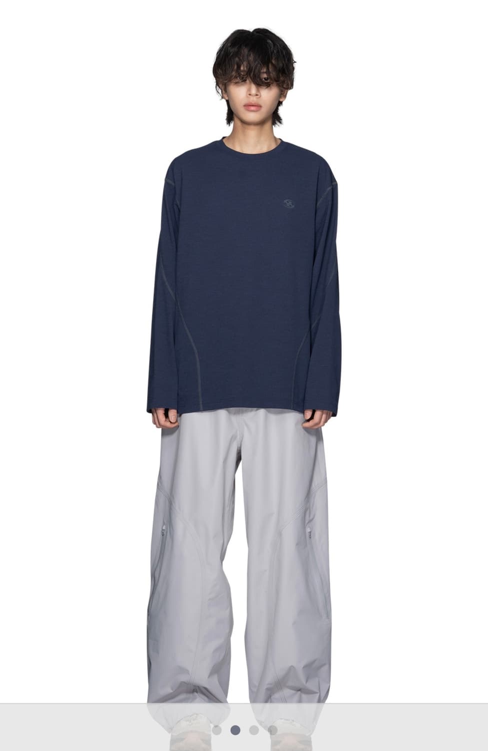 (2) 23FW 산산기어 스티치 롱슬리브 상품이미지2