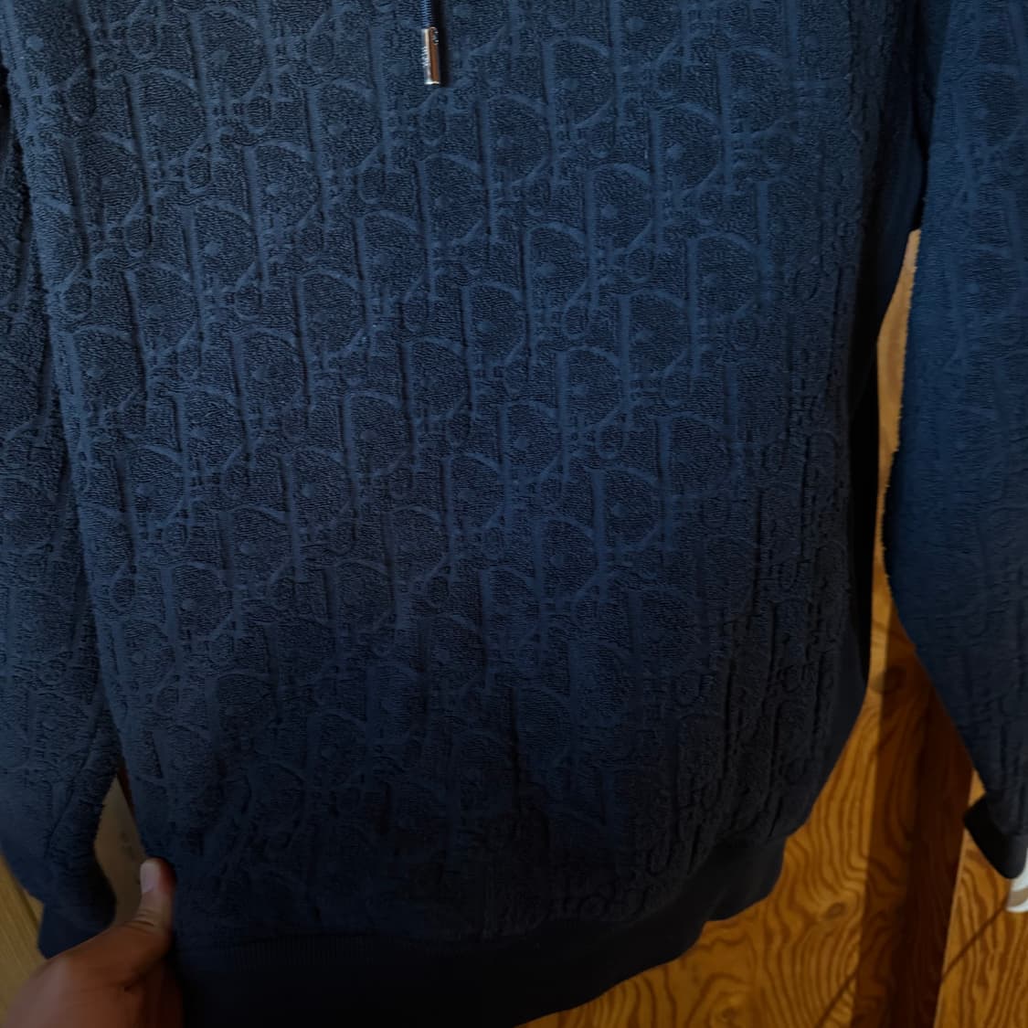 디올 오블리크 후드 티셔츠 판매 합니다. 상품이미지4