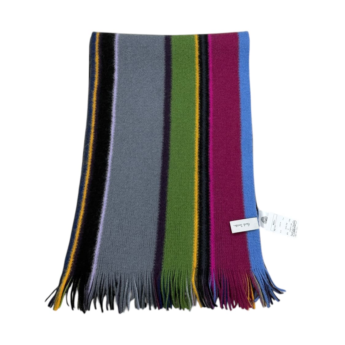 폴스미스 100 울 멀티컬러 리버서블 양면 머플러 목도리 상품이미지3