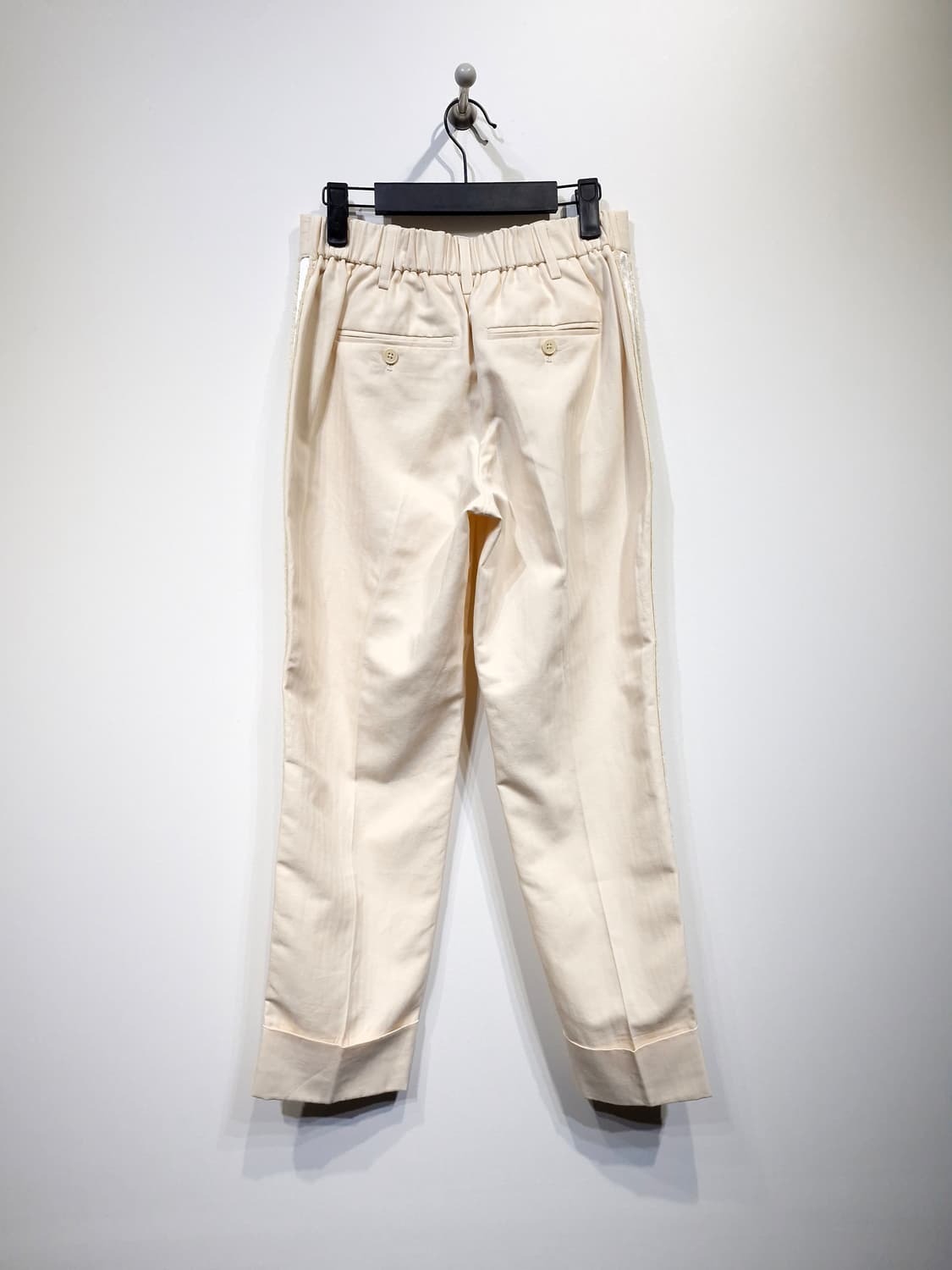 쟈딕앤볼테르 백밴딩 린넨 팬츠 아이보리(36) 상품이미지2