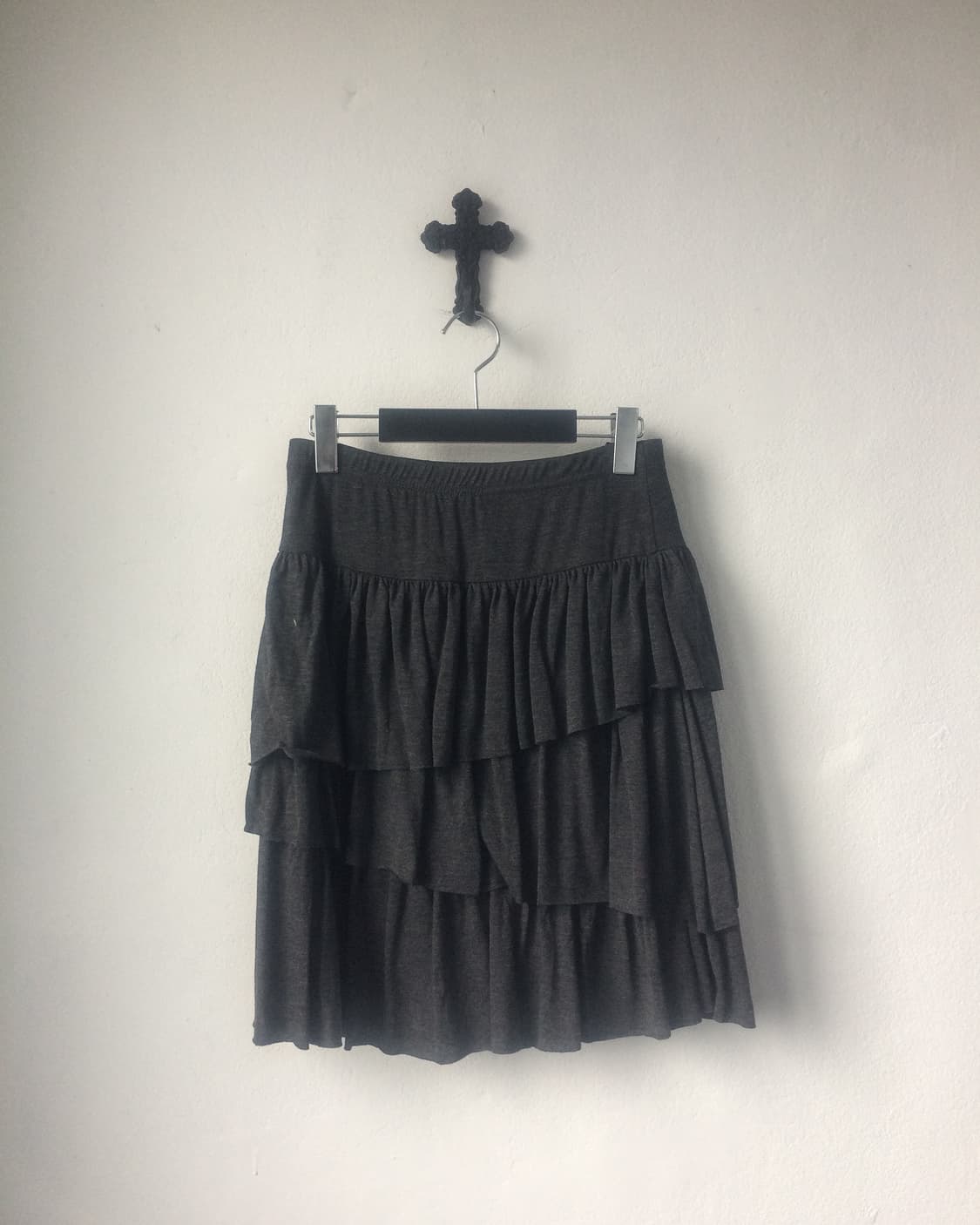 Layer midi skirt 상품이미지1