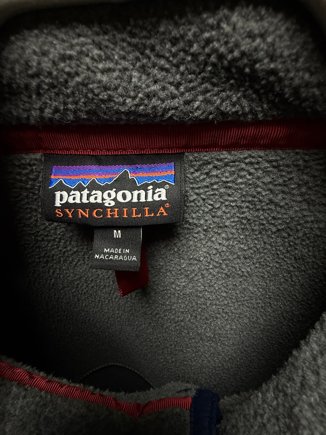 파타고니아 신칠라 그레이 M 상품이미지5