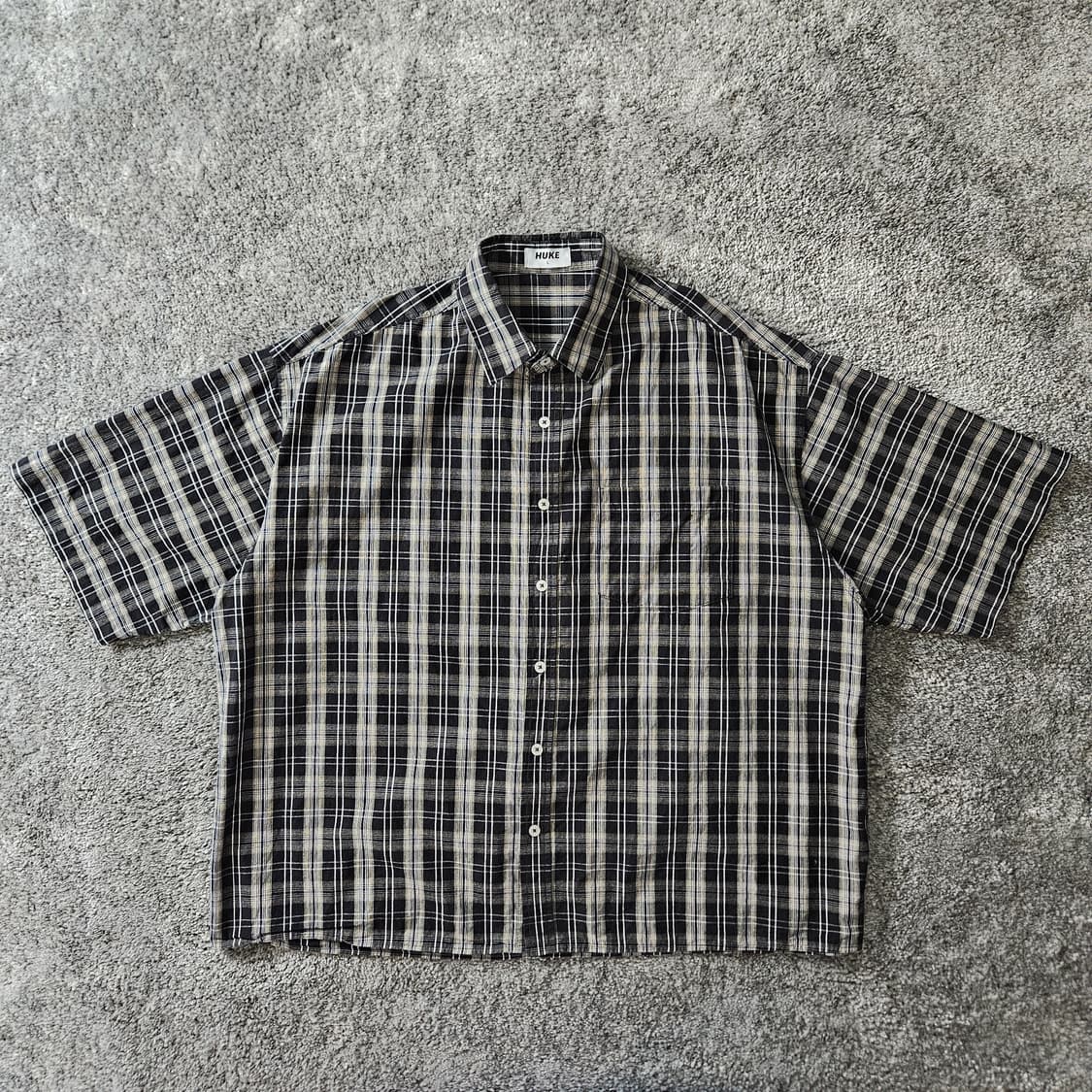 [무료배송] HUKE 반팔 셔츠 상품이미지1