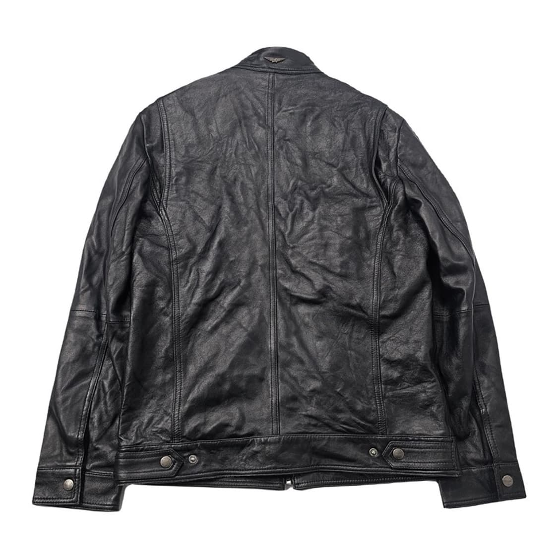 POLICE 양가죽 집업 자켓 M 상품이미지2