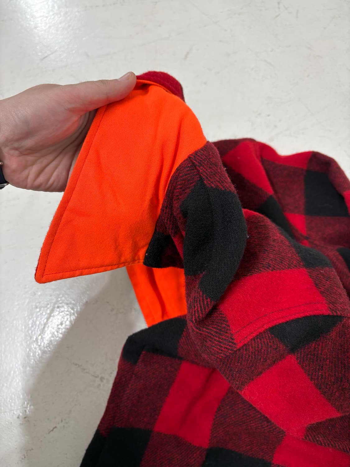 70's Woolrich Reversible Buffalo Check  상품이미지9