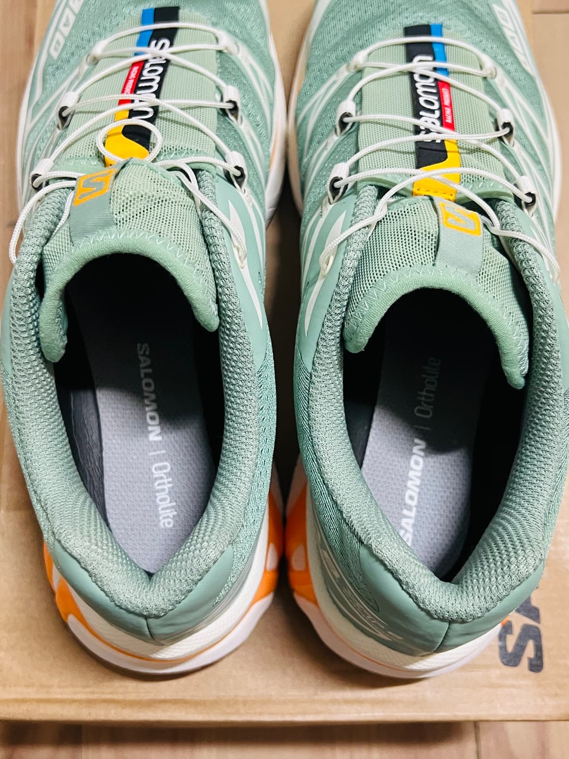 살로몬 XT-6 그라이트그린 블레이징오렌지 / 280 상품이미지3