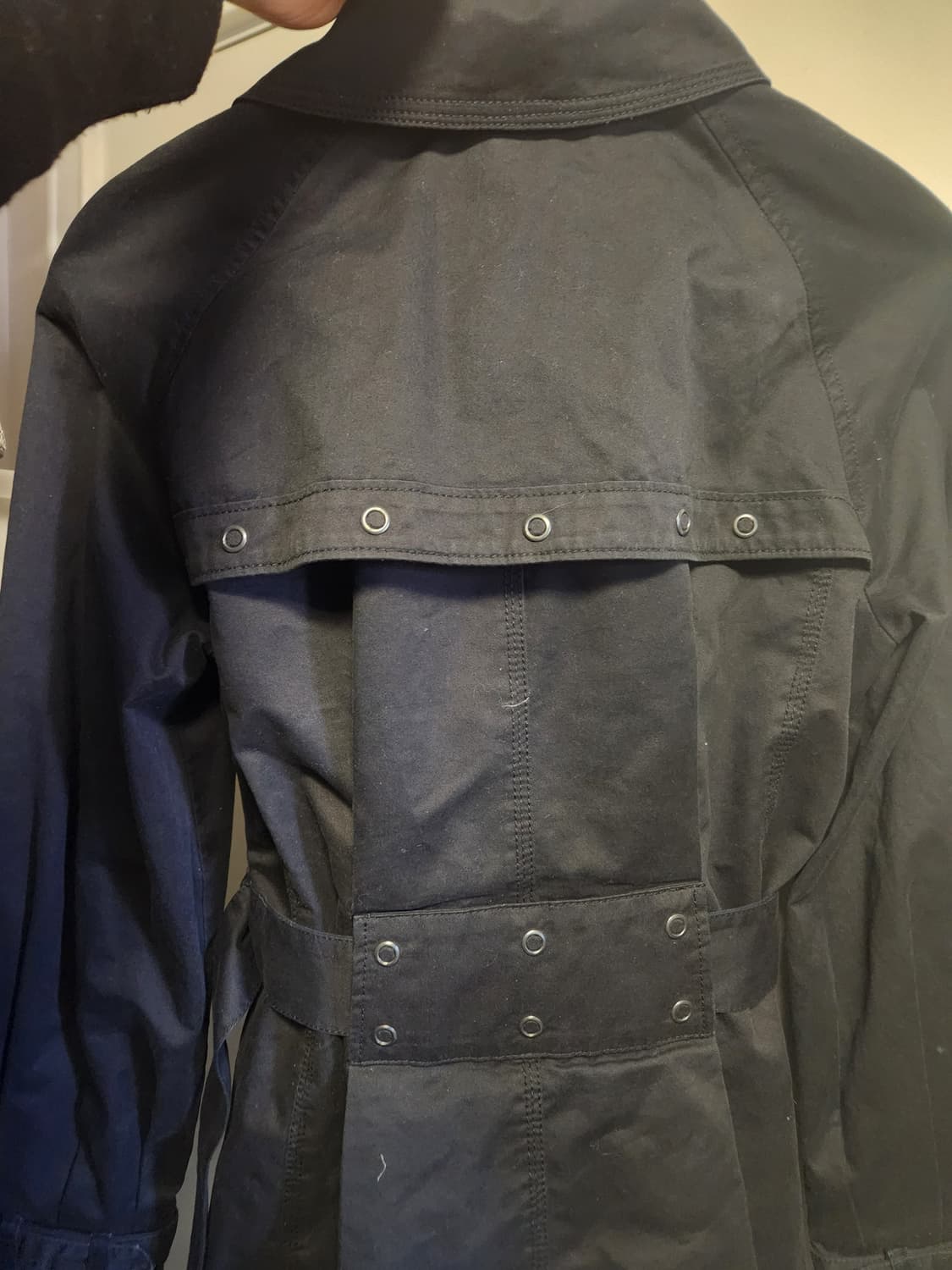 알마니 익스체인지 벨티드 트렌치코트 M 상품이미지2