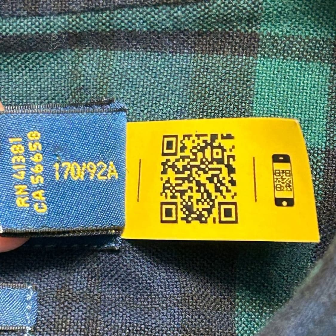 폴로랄프로렌 슬림핏 플래그 옥스포드 셔츠 S 상품이미지4