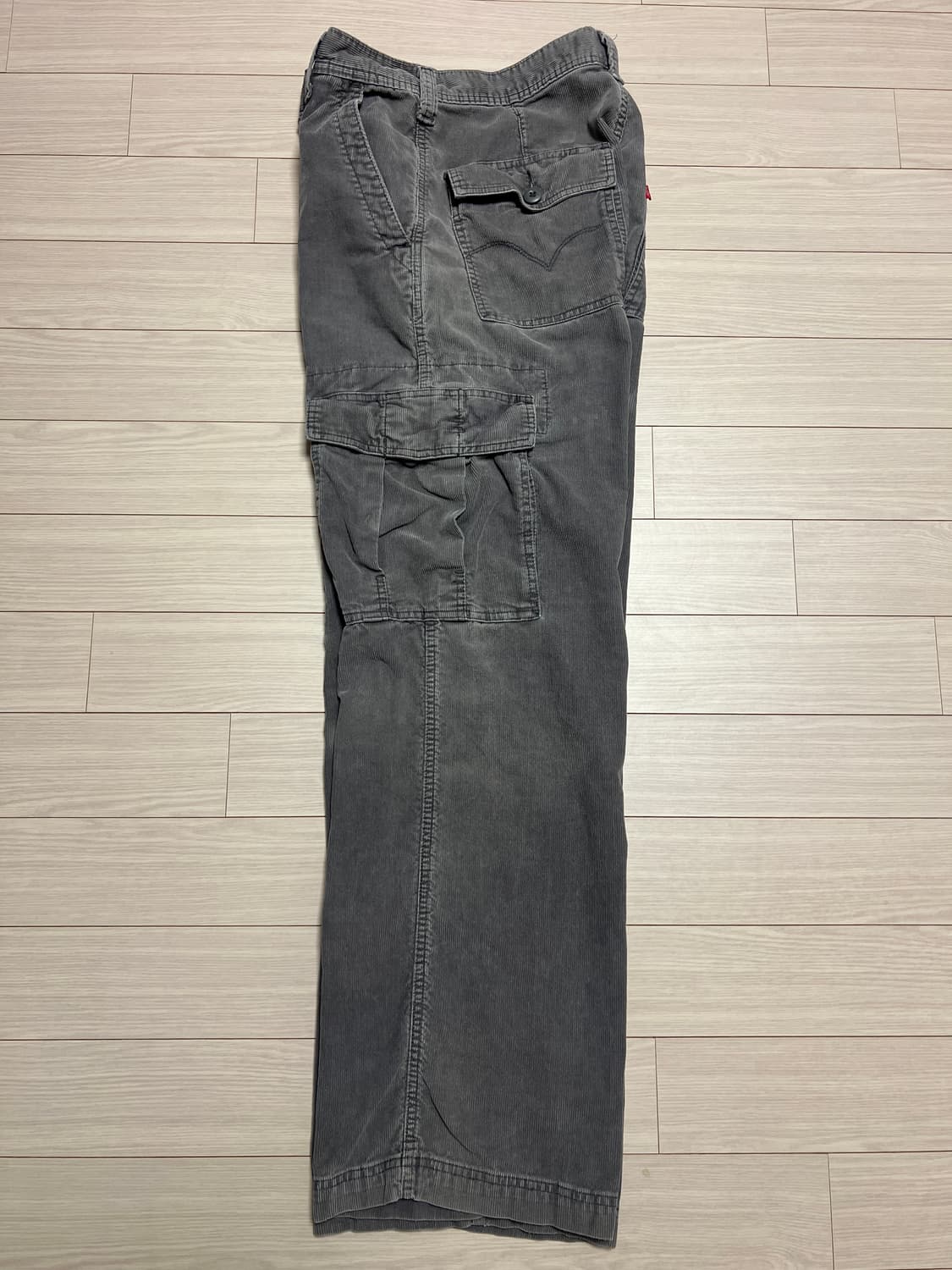 리바이스 코듀로이 카고 팬츠 루즈 스트레이트 / 그레이 (W32xL34) 상품이미지4