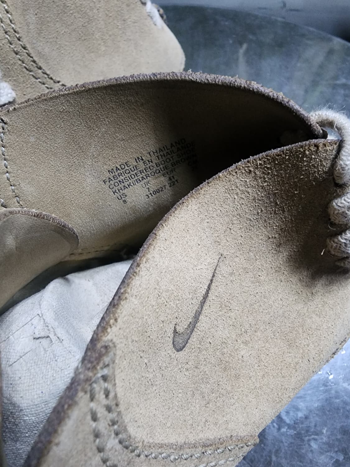 나이키 컨시더드 부츠 베이지색상 상품이미지7