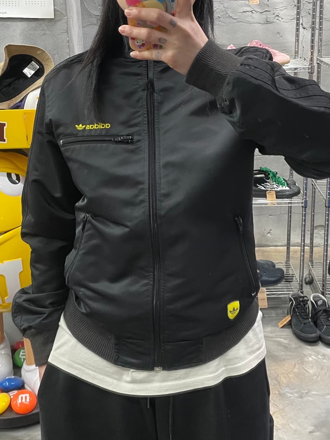 아디다스 나일론 바이커 자켓 상품이미지9
