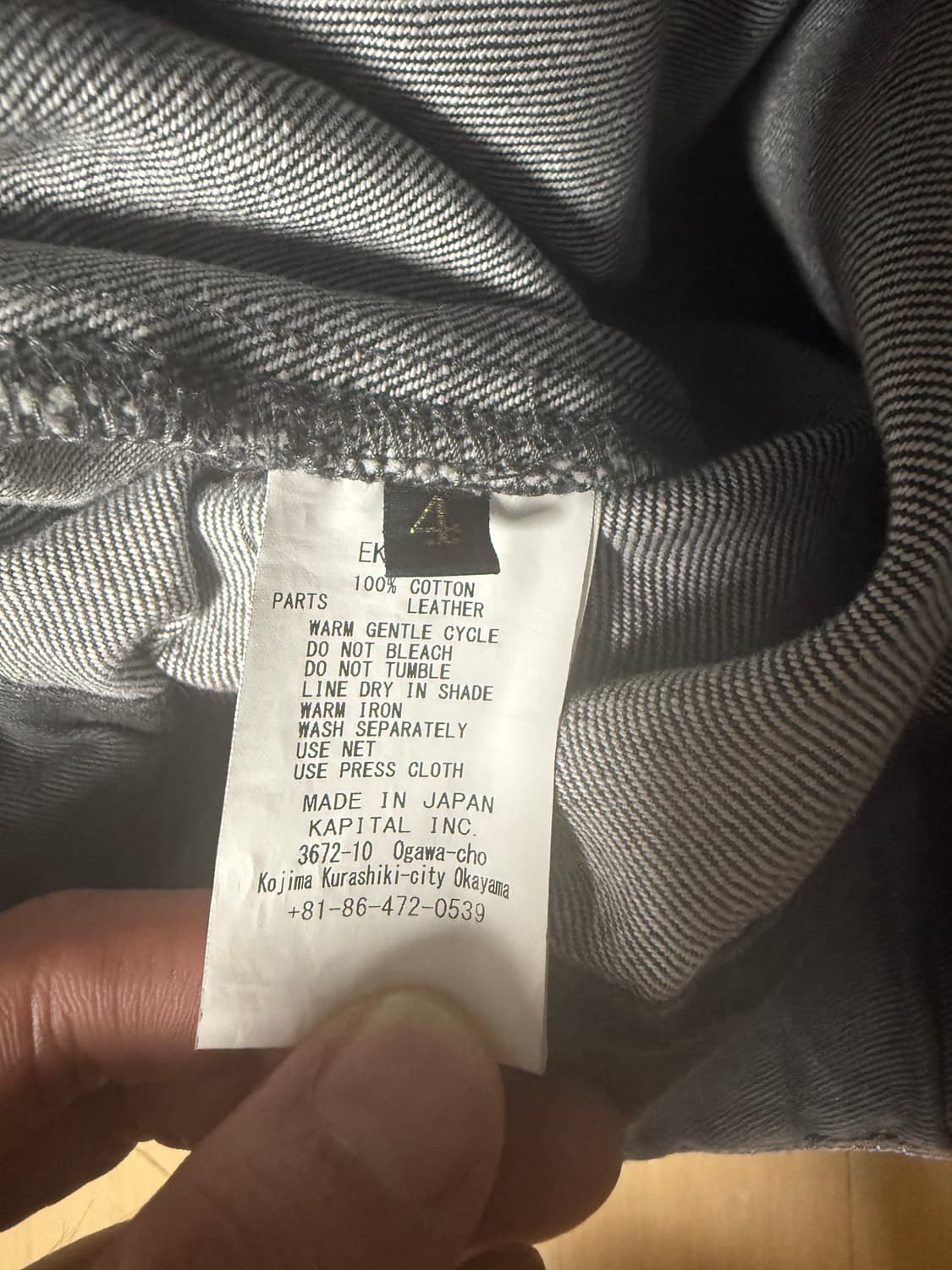 캐피탈 레이스업 블랙 데님 반바지 상품이미지4