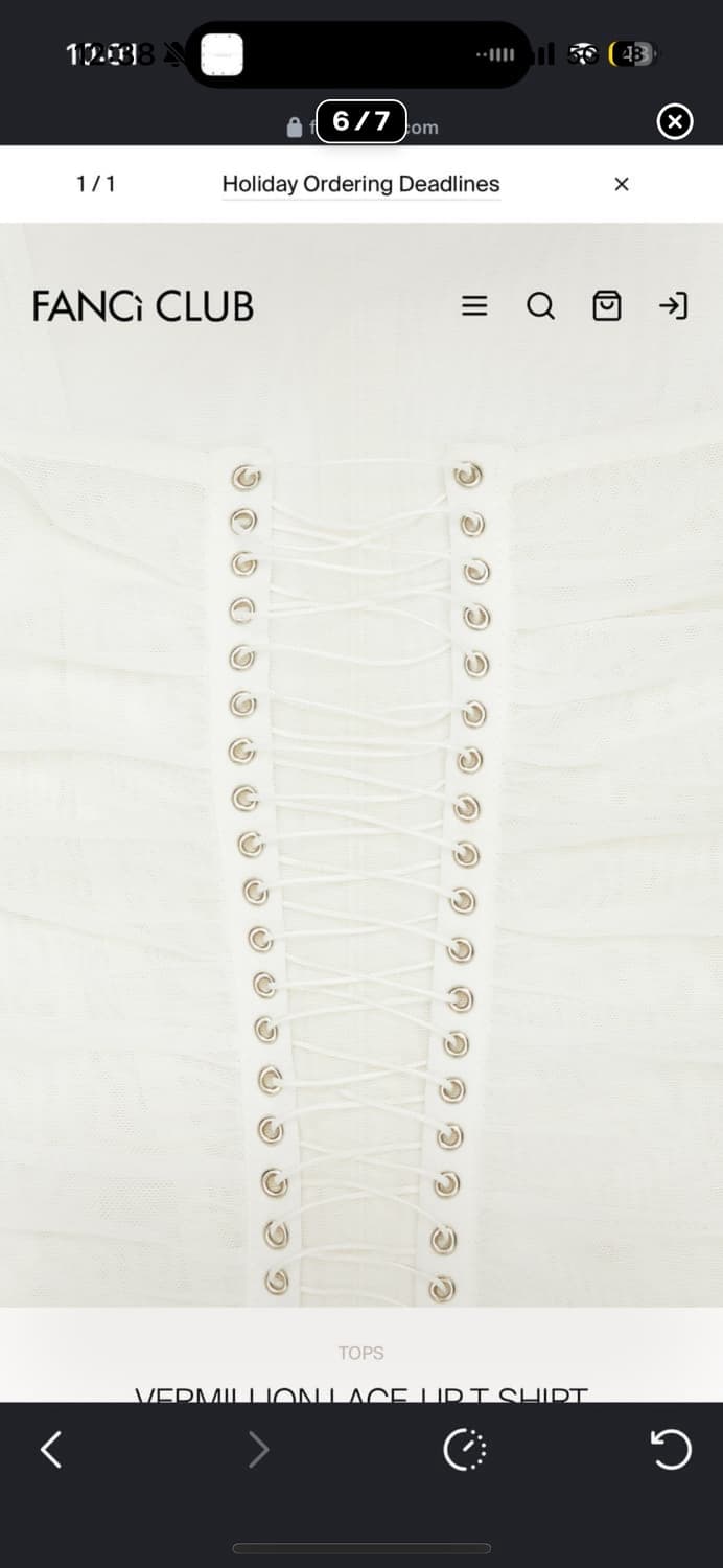 Fanci club 코르셋 상품이미지5