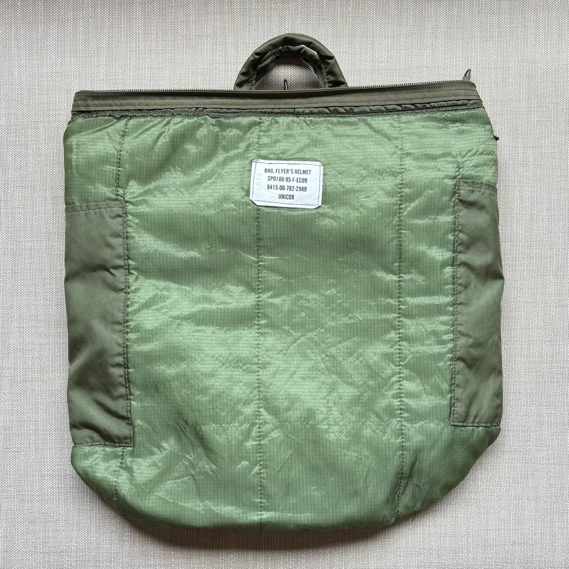 90s USAAF OG 헬멧백 상품이미지7