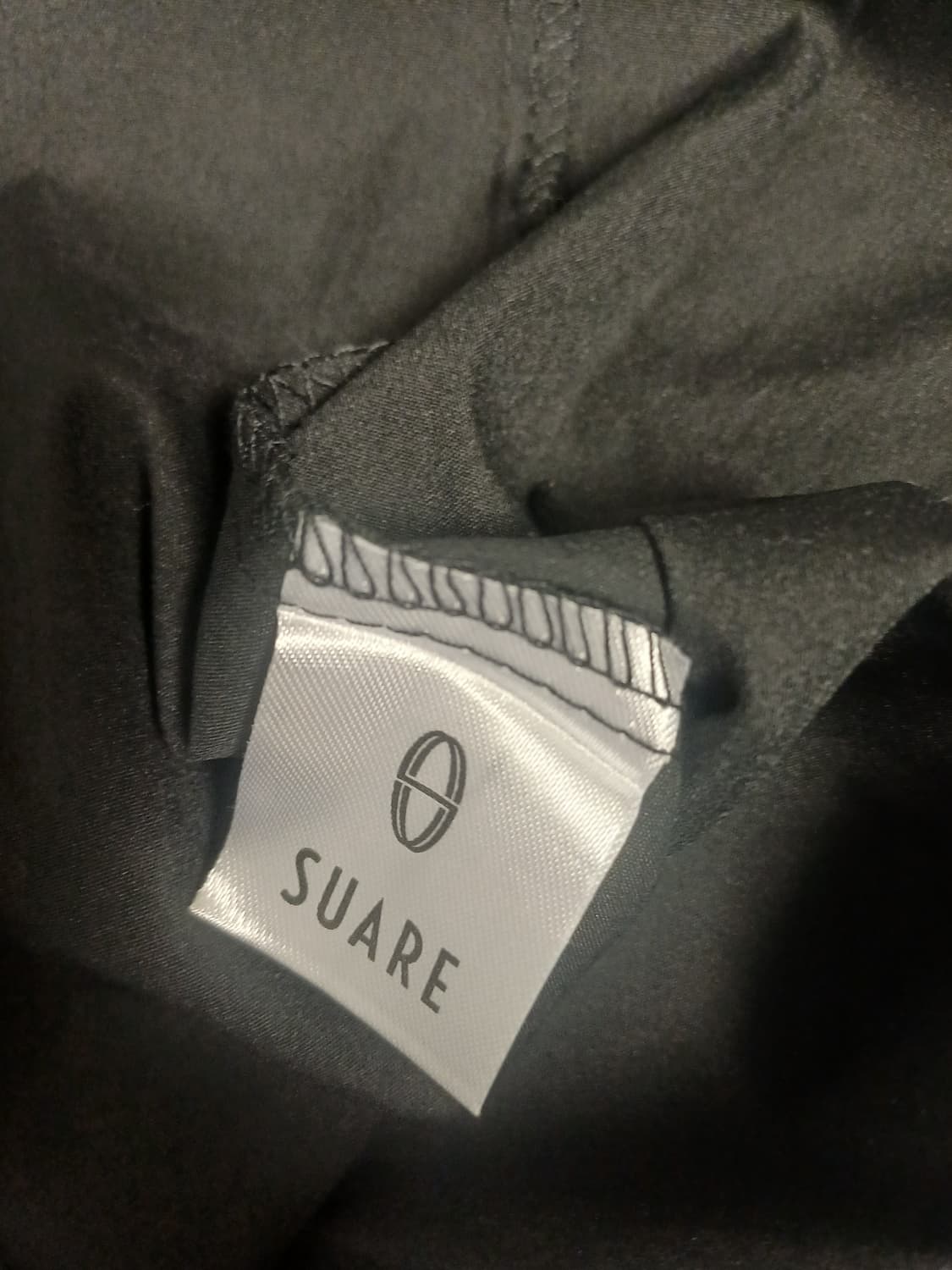 [새상품] 수아레(SUARE) 스튜디오 오픈칼라 긴팔셔츠 -[L/블랙] 상품이미지4