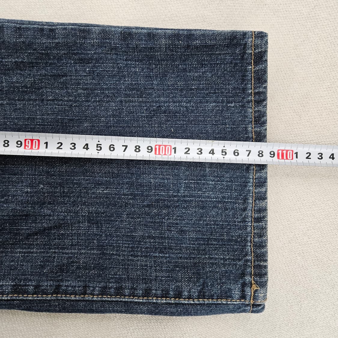 [34] CK 캘빈클라인 진스 워싱 세미 부츠컷 데님 팬츠 0115YH1 상품이미지8