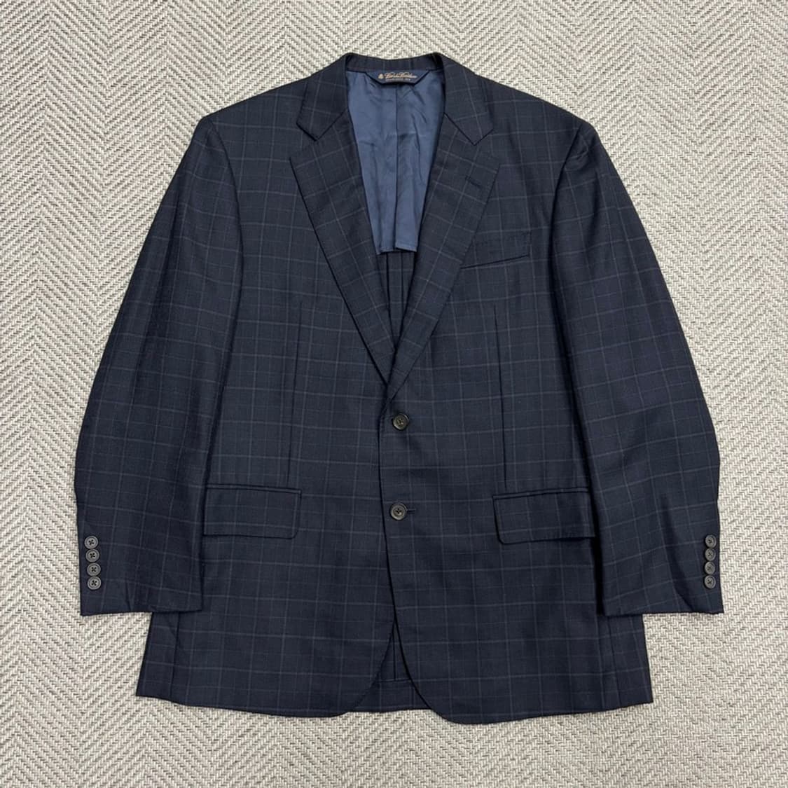 브룩스브라더스 울 체크 블레이저 v1852 상품이미지1