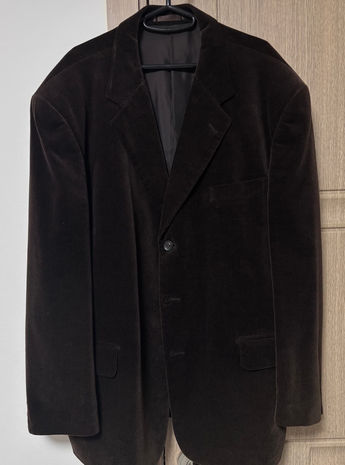 CALRO GANBINO 브라운 코듀로이 자켓 상품이미지1