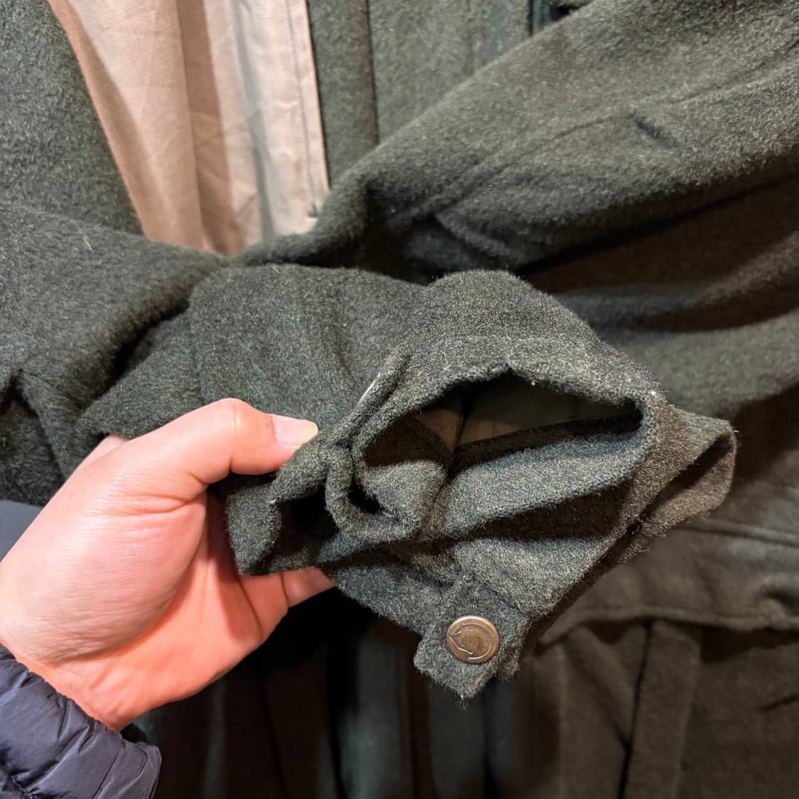 [54] FJALL RAVEN 피엘라벤 빈티지 울 워크 자켓 상품이미지3