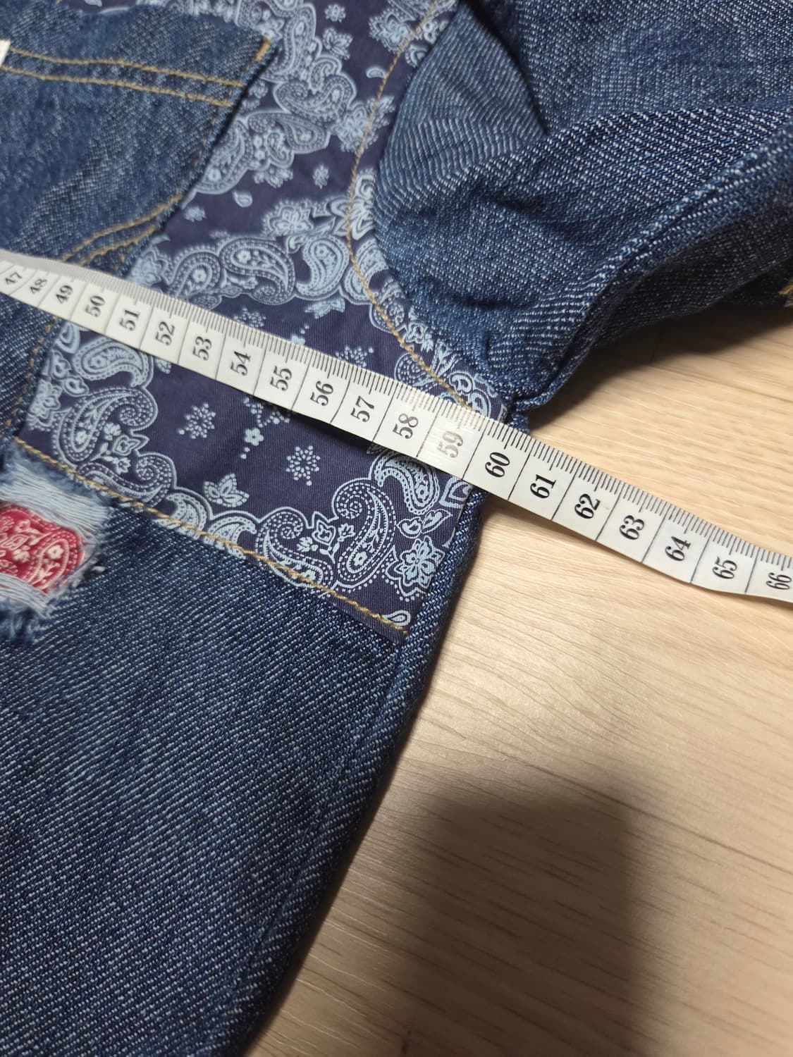 (새상품)WRANGER 데님셔츠 청남방 셔츠 웨스턴 포켓 상품이미지7