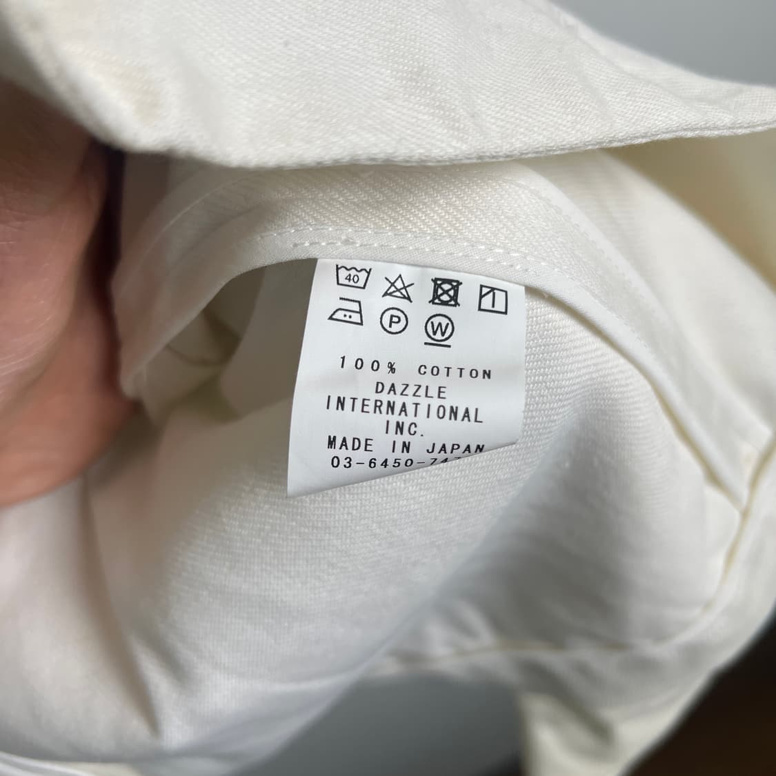 드라이 본즈 화이트 피크드 라펠 블레이저 자켓 38 상품이미지7