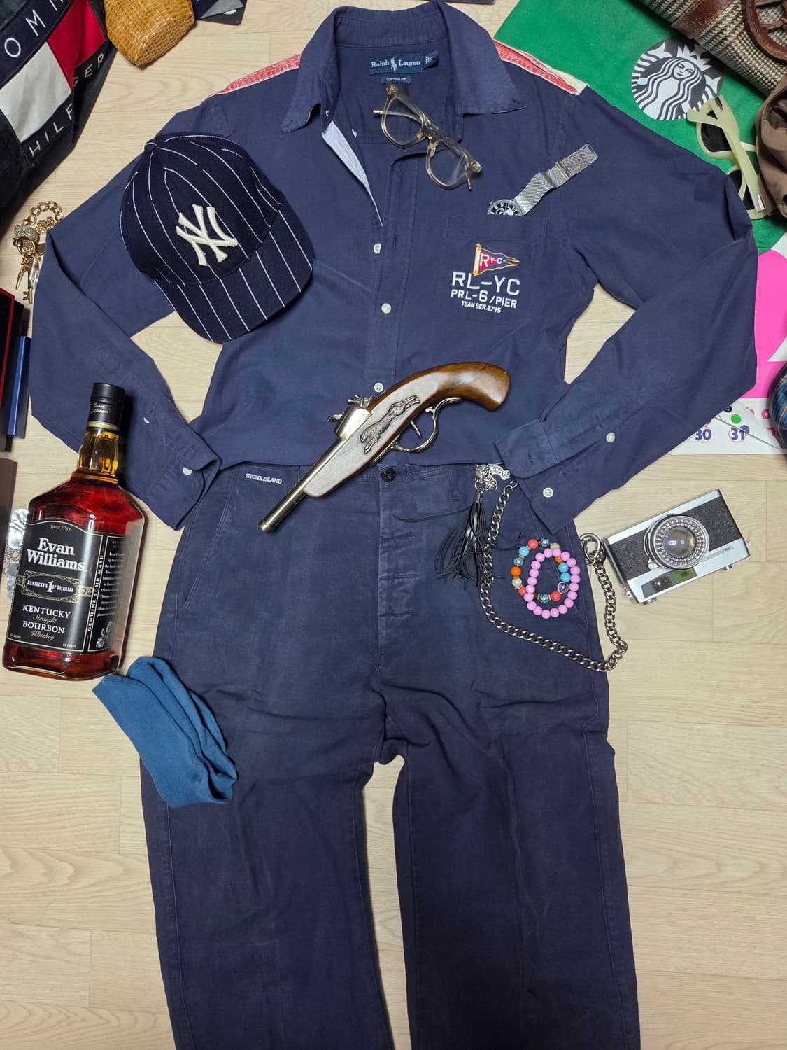 POLO RALPH LAUREN 셔츠 남방 네이비 포켓 상품이미지3