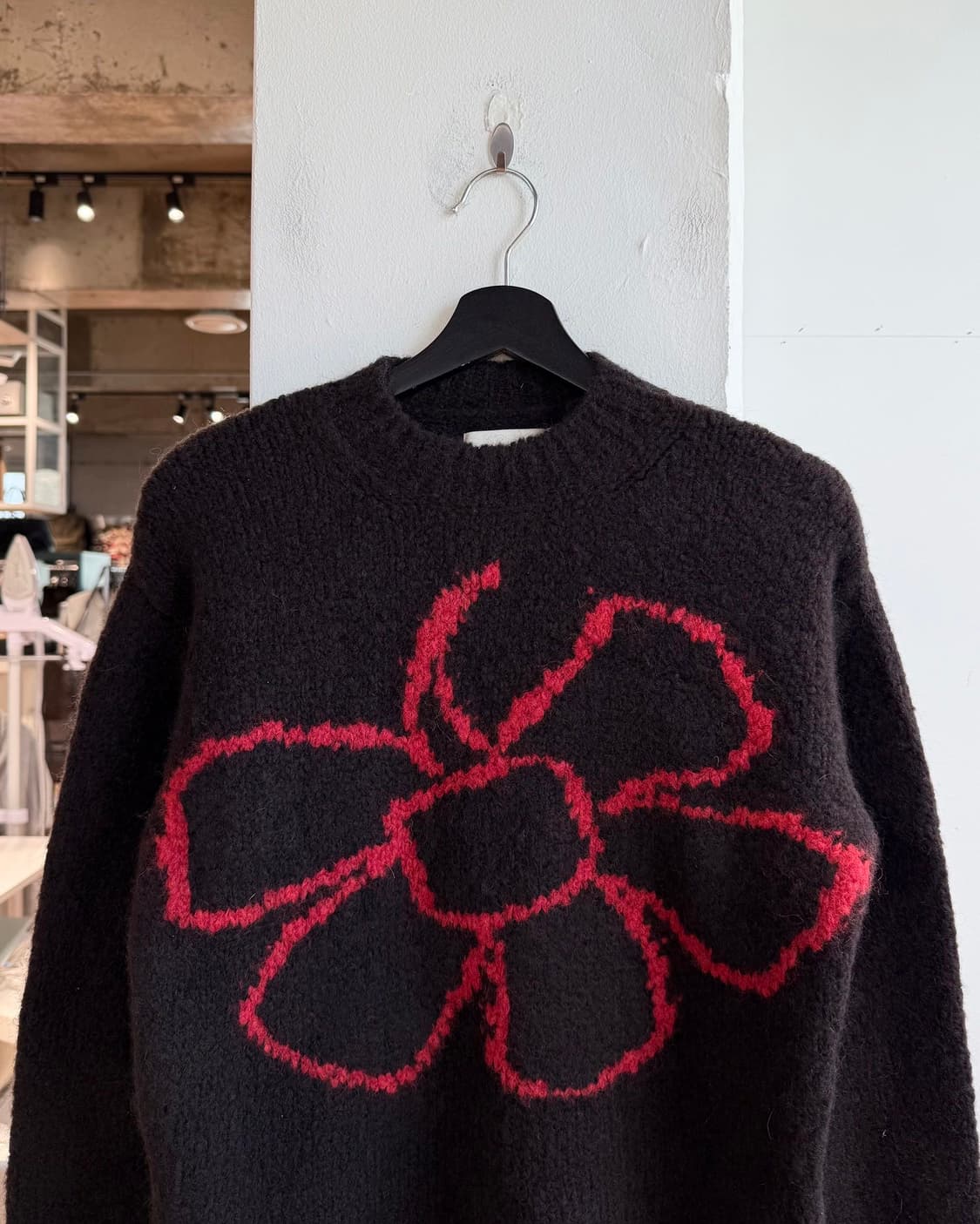 팔로마울 브라운 플로레케 울 니트  상품이미지3